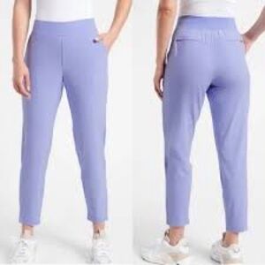 EUC Athleta Brooklyn Ankle Pant Periwinkle, Size 8